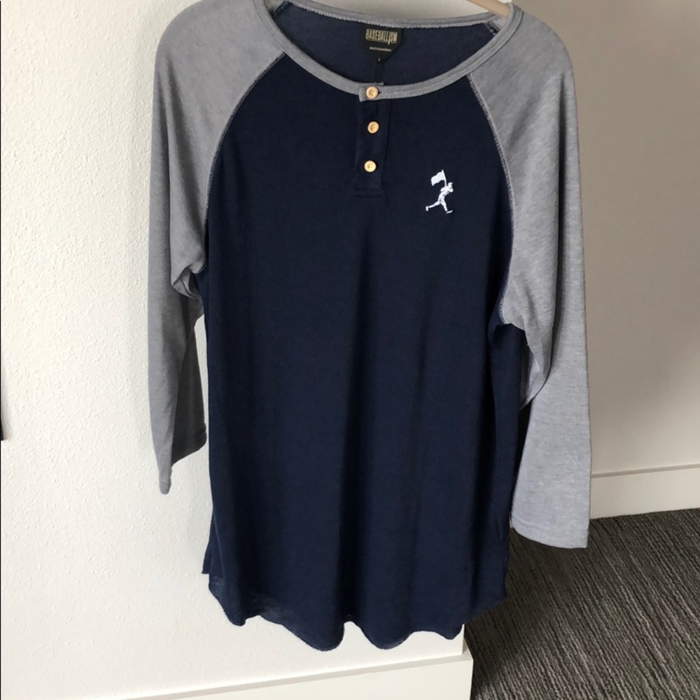 Baseballism Henley Sweater